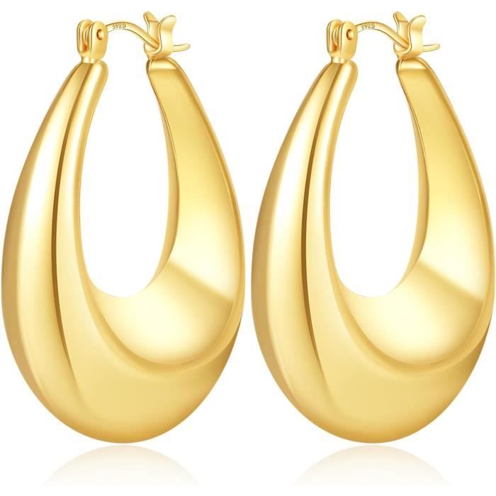 Boucle d'oreilles or 14 ct