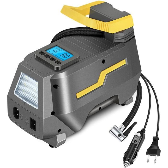 Outil Pour Pneu Et Roue - 150Psi Compresseur À Air Portatif Électrique ...