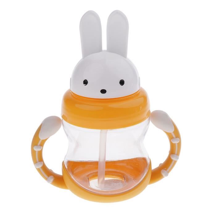Gobelet Bec Doux Pour Bebe De 240 Ml Avec Poignees Style 2 Jaune Achat Vente Ustensiles Bebe Cdiscount