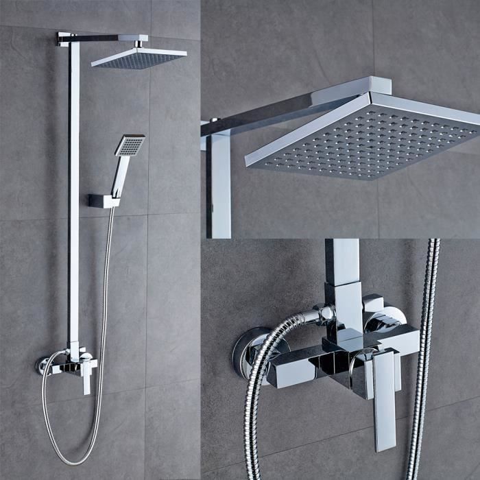 Pommeau De Douche 3-en-1 InnovaGoods - Pluie, Pulvérisation, Distributeur Savon (Argent)