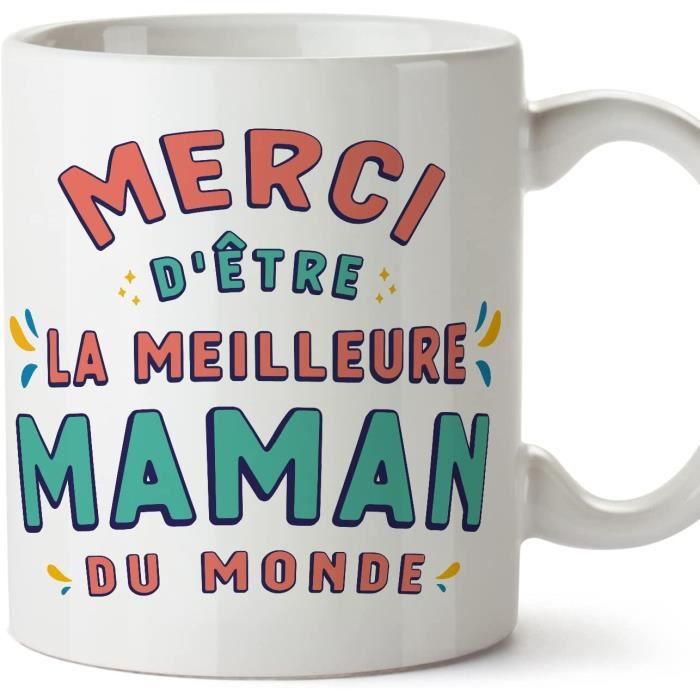LI-Tasses pour MÈRE - MAMAN - En Français - Cadeau original fete des ...