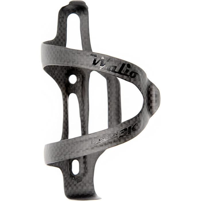 Walio M2 Porte-Bidon Latéral Ultra Léger En Carbone 3K - 21g - Compatible 70-74mm - VTT Route Gravel