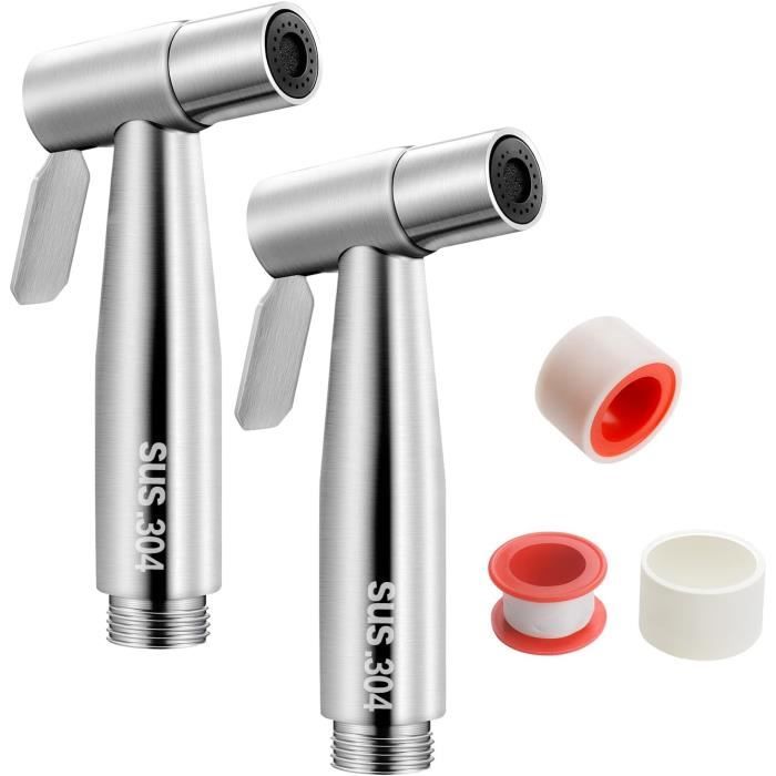 Baguette De Pulvérisation En Acier Inoxydable Avec Buse Réglable - Pour Arrosage Et Nettoyage Jardin - 4