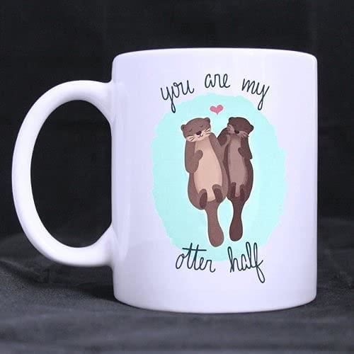 Wrendale Designs - Tazza con scrta in inglese He's A Fun-Gi