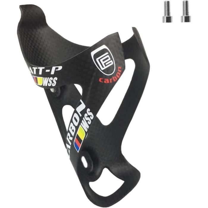 Porte-Bouteille Vélo Fibre De Carbone 3K Ultra-Léger 18g – Ouvert Droite, Route/MTB/Gravel