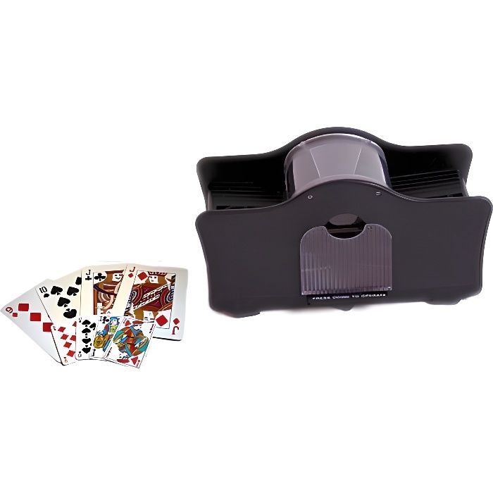 Mélangeur automatique - Trieur de cartes - Noir - Pour enfants de 3 ans et plus - Accessoire de Mélangeur automatique - Trieur de cartes - Noir - Pour enfants de 3 ans et plus - Accessoire de