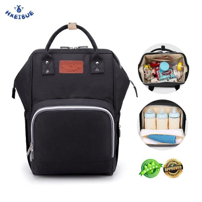 Sacs à Dos à Langer Pour Bébé Sac de Voyage, Sac à Couches Multifonction  Imperméable Oxford Sacs Isolés Isotherme, Grand Capacité - Cdiscount  Puériculture & Eveil bébé