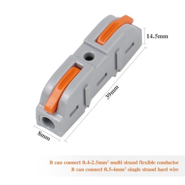 Connecteur En Ligne 13 A 3 Bornes De Jonction De Câble