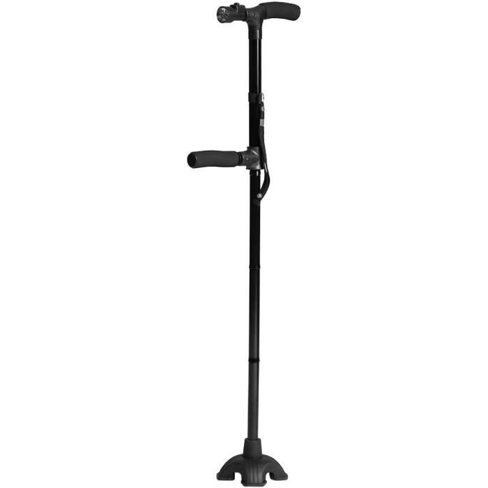 Bâtons Randonnée Titane Réglables 38-105cm - Léger, Pliable, Pour Marche Et Alpinisme