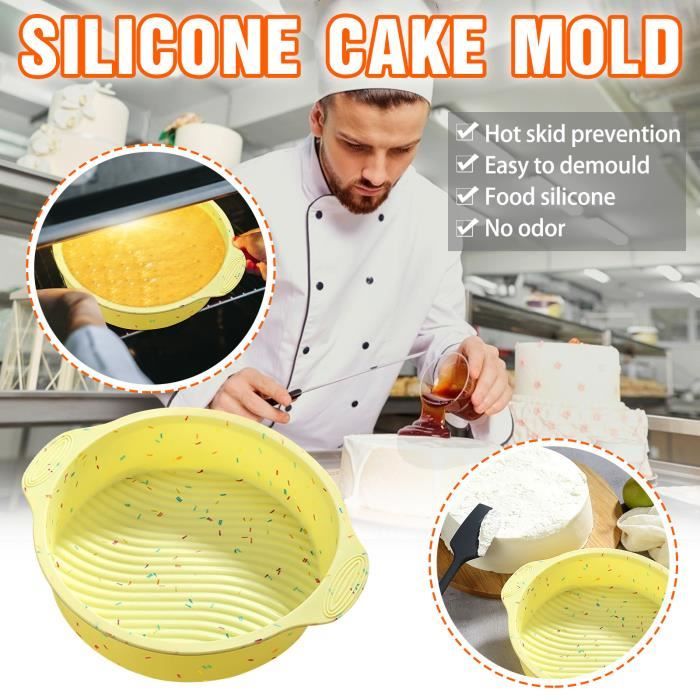 Moule à gâteaux silicone 12 barquettes