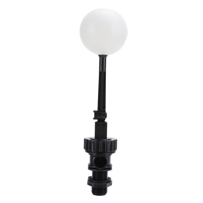 2 Vannes à Flotteur Automatique 1/2" En Acier Inoxydable - Pour Réservoir, Piscine, Abreuvoir - Contrôle Niveau D'eau