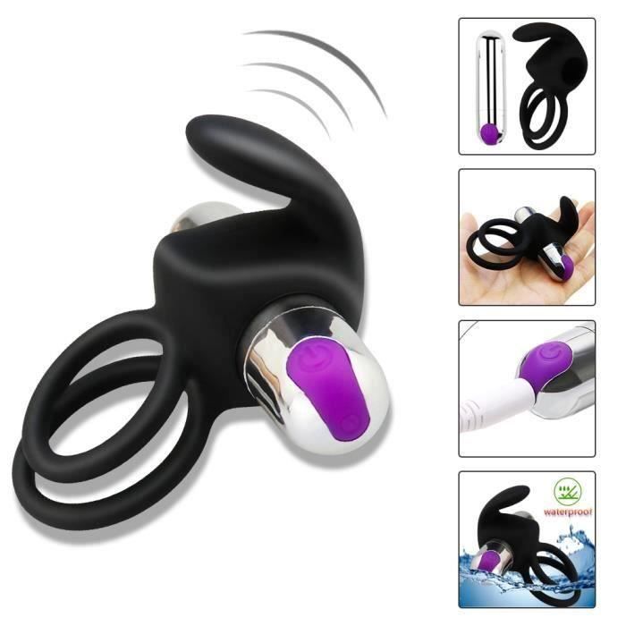Anneau Vibrant En Silicone Pour Homme - Sextoy Vibrateur - Couleur Violet - Marque Spoody Toys