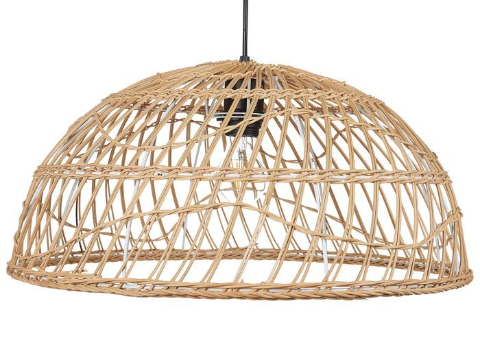 Lampe suspendue en rotin naturel RAVINE Lampe suspendue en rotin naturel RAVINE