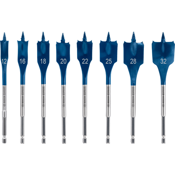 Coffret de 8 mèches plates BOSCH PROFESSIONAL Self Cut Speed EXP. 12 32mm