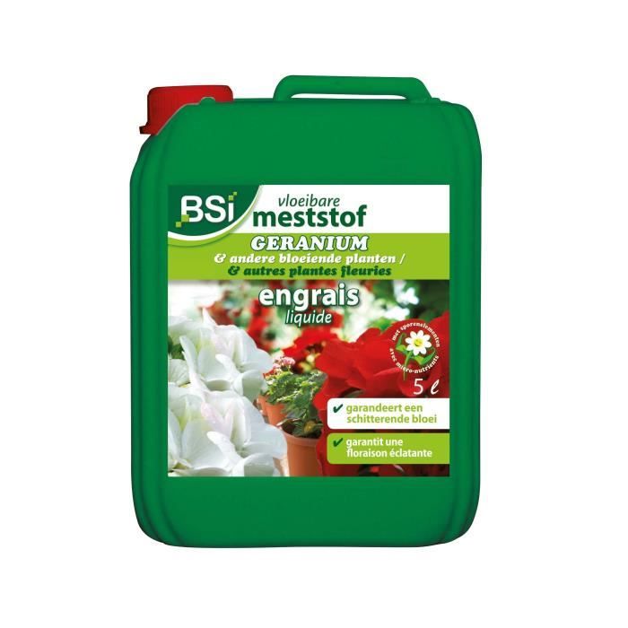 BSI Engrais Minéral Pour Géranium Pour Les Espèces De Géranium OligoEléments Soluble Dans