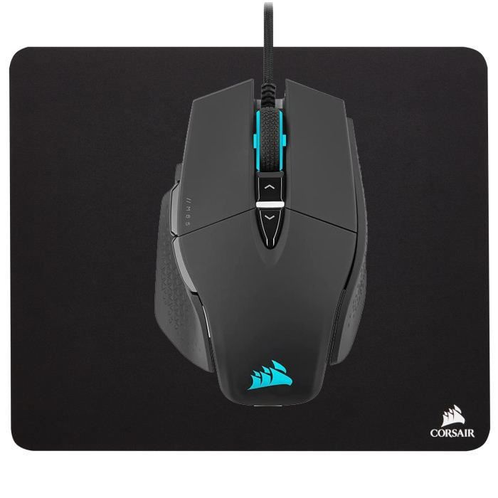 Ensemble et tapis de Corsair M65 ULTRA PACK + MM100