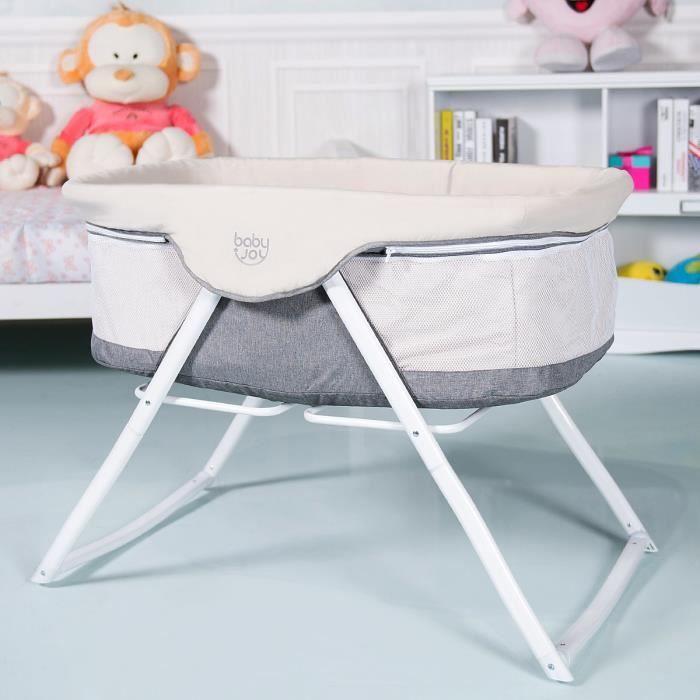 Costway Berceau Bebe Lit Bebe Pliable Doux Balancement Avec Matelas Tube En Aluminium 94 X 56 X 70 Cm Gris Cdiscount Puericulture Eveil Bebe Costway Berceau Bebe Lit Bebe Pliable Doux Balancement Avec Matelas Tube En Aluminium 94 X 56 X 70 Cm Gris Cdiscount Puericulture Eveil Bebe