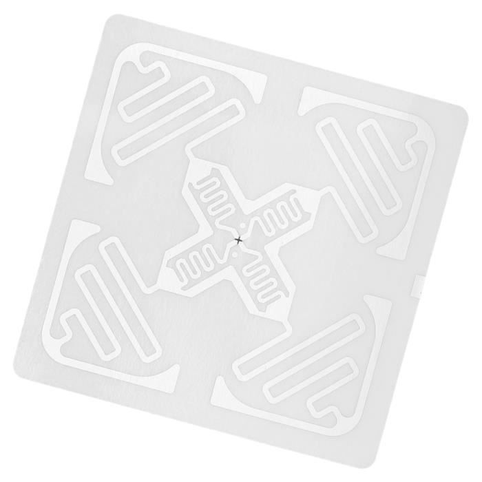 100 étiquettes De Sécurité Inviolables 25x90 Mm - Sans Résidu, Numérotées, Preuve D'ouverture, Bleu Mat