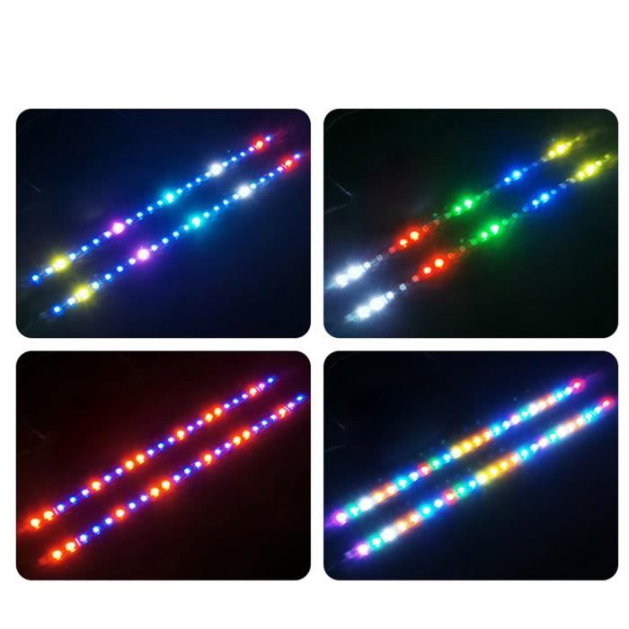 Bande LED RGB 5M Étanche IP65 - Pour Setup Gaming, Bureau, TV Avec Télécommande