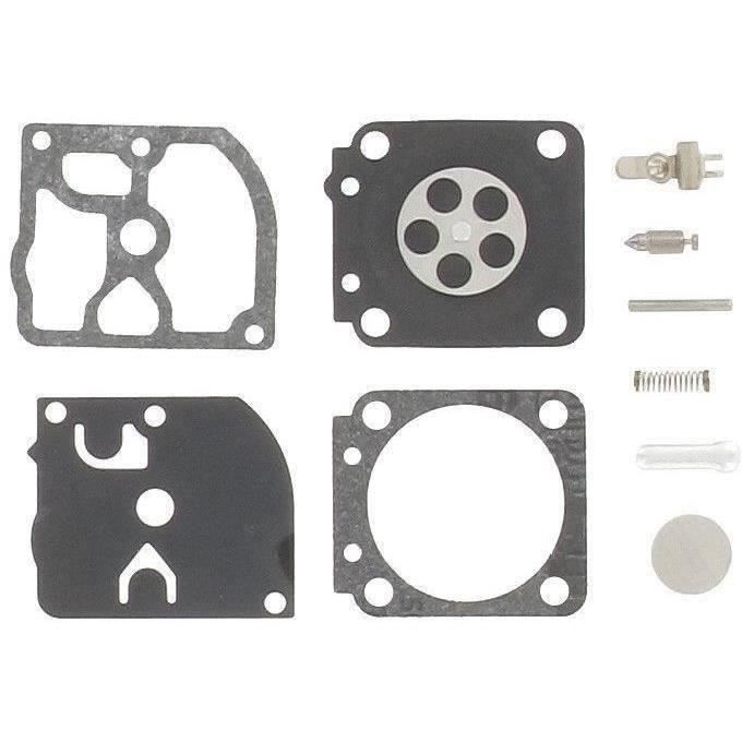 Kit réparation membranes et joints carburateur adaptable ZAMA pour modèle carburateur C1Q monté sur 