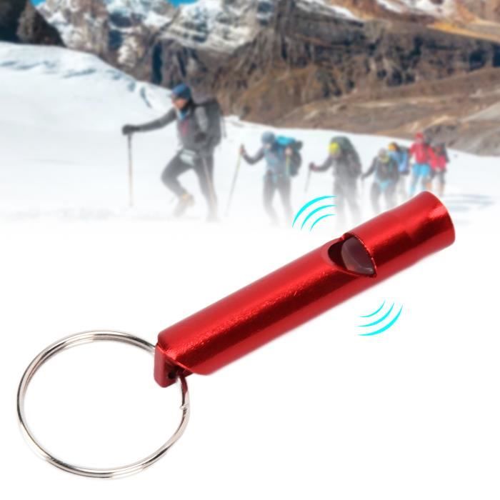 Lot De 21 Sifflets De Survie Aluminium - Sifflets D'Urgence Avec Porte-clés Pour Randonnée Et Outdoor