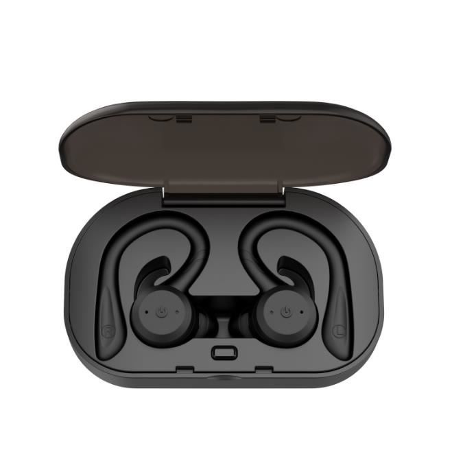 Ecouteur Bluetooth, GOBRO IPX7 Écouteur sans Fil Sport Étanche 3D Hi-FI Son Stéréo, Anti-Bruit CVC 8.0, 80 Heures Durée de Lecture