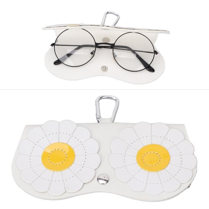 Sac à Lunettes Étui à Lunettes En Cuir Véritable, étui For Hommes Et Femmes, Support De Rangement For Lunettes De Soleil, Pochette Ultra-mince, Boîte De Protection For Lunettes Sacs De Lunettes De