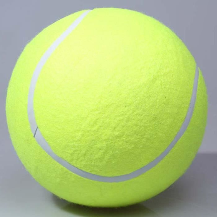 Comparer les prix de KEENSO Jouet Chien Balle Tennis Géante 24cm Jouet à Mâcher Caoutchouc Épais