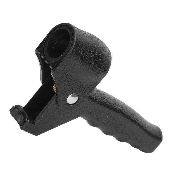Poignée de porte en zamak noir - Large choix au meilleur prix