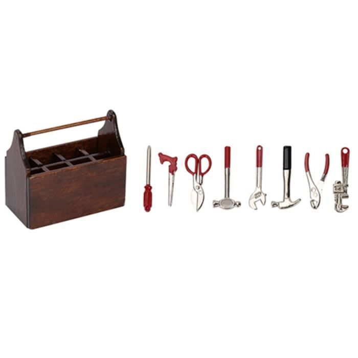 Miniature Piano Et Tabouret – 3 Pièces – Pour Maison De Poupée, Décoration – Dimensions Piano 91x37x70 Mm