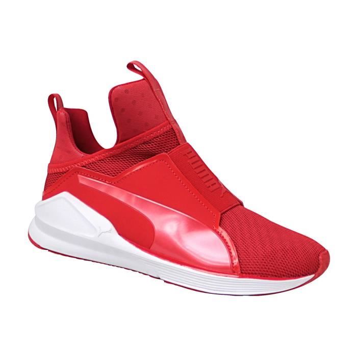 basket rouge femme puma