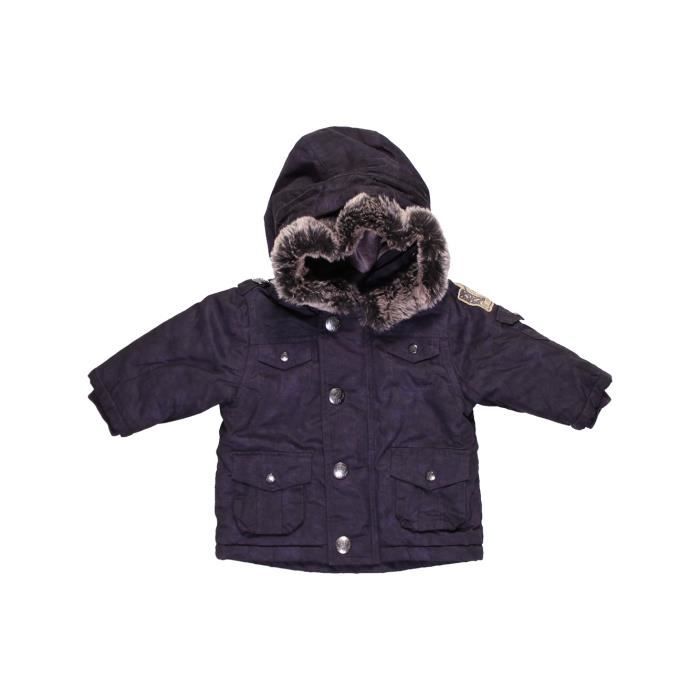 Manteau Bebe Fille Marese 6 Mois Bleu Hiver Vetement Bebe Bleu Cdiscount Pret A Porter