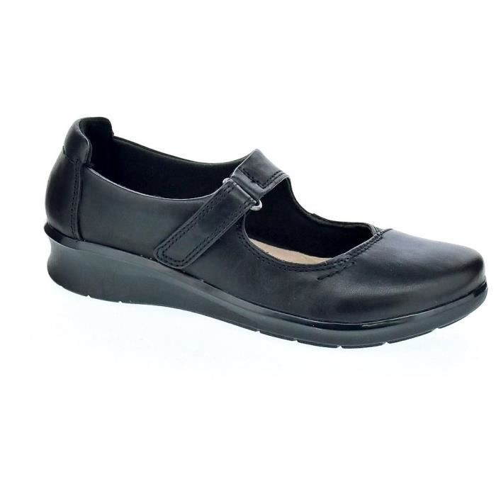 Ballerine - Clarks Hope Henley Femme - Noir