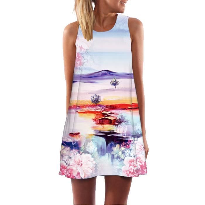 robe ete imprimee