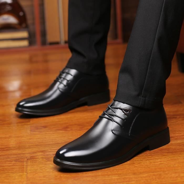 chaussure costume marron