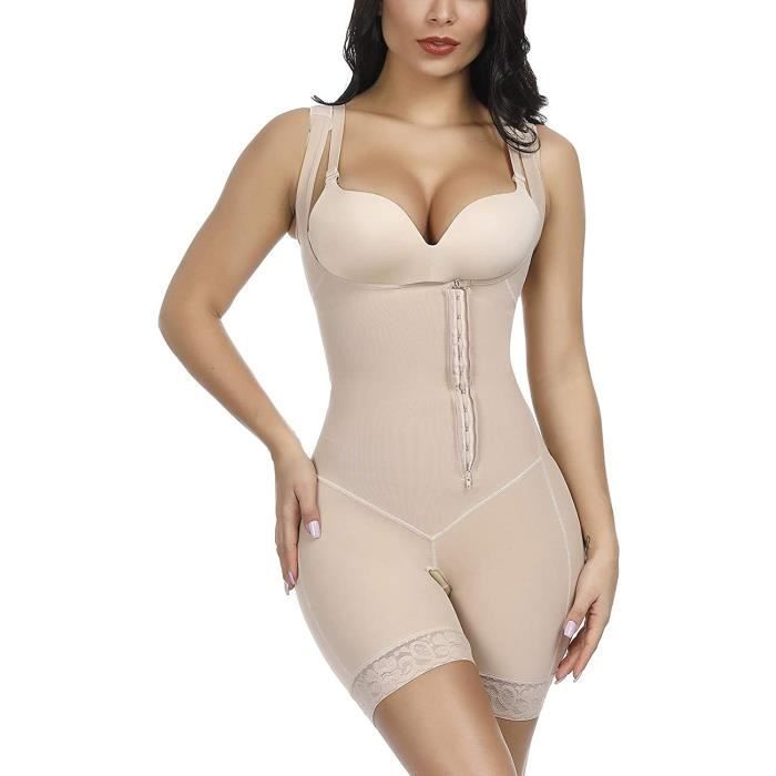 Femme Shapewear Sculptant Gaine Amincissante Body Shaper Beige24