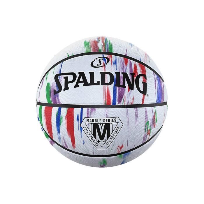 Balón Spalding MarbleSeries Rainbow 84397Z T:7 C:MULTICOLOR