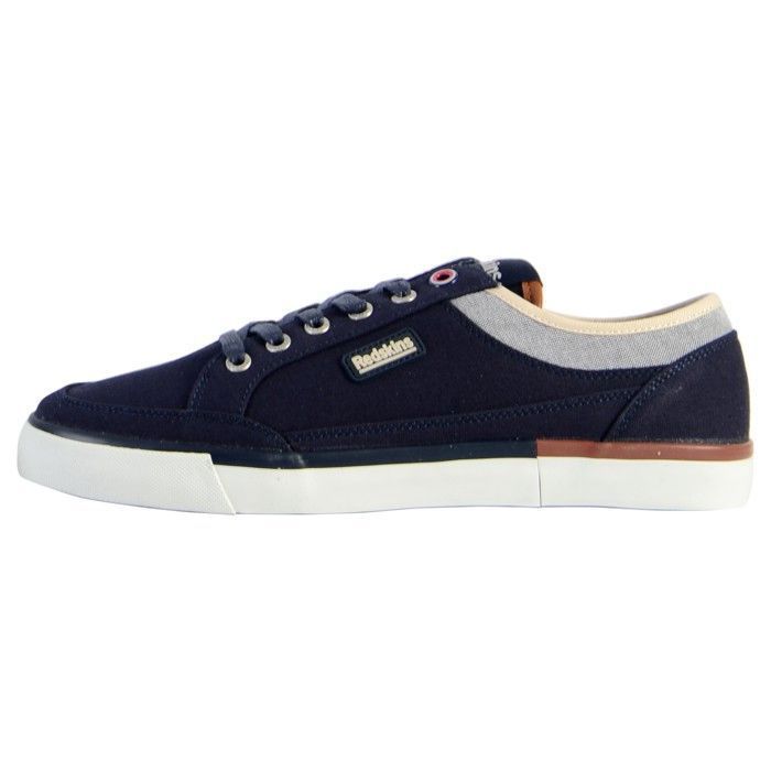 Redskins Baskets Homme - REDSKINS - Toile - Lacets - Bleu - Confort et Tendance