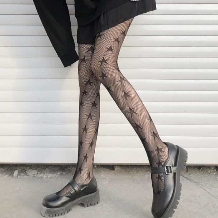 Bas Résille Gothique Leg Avenue - Taille Unique - Neuf Avec Étiquettes - Fishnet