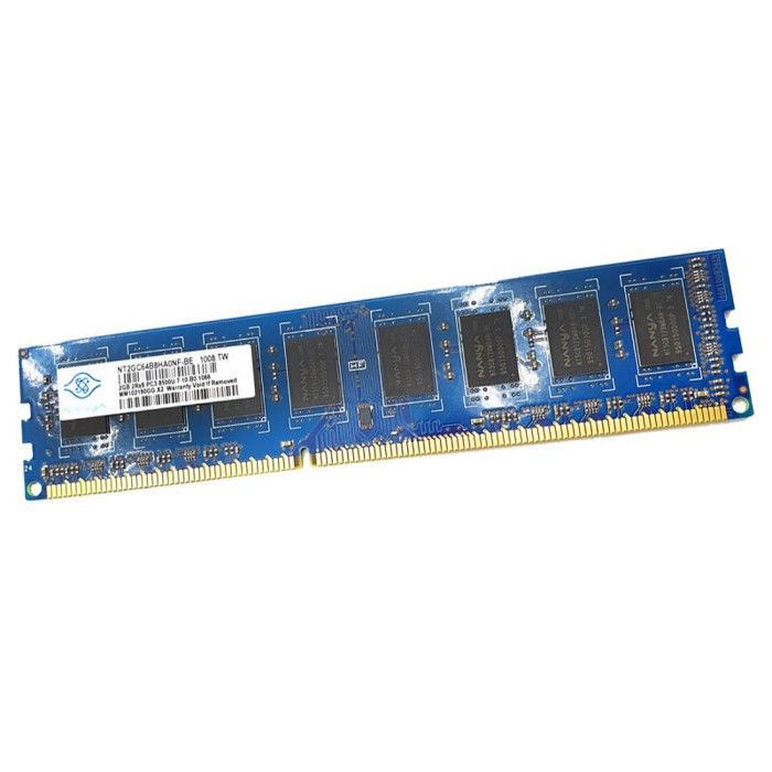 Kit Mémoire RAM Hynix 4 Go DDR3 - 2x2 Go PC3-8500U 1066 MHz, NON-ECC, 240 Broches - Neuf Ouvert