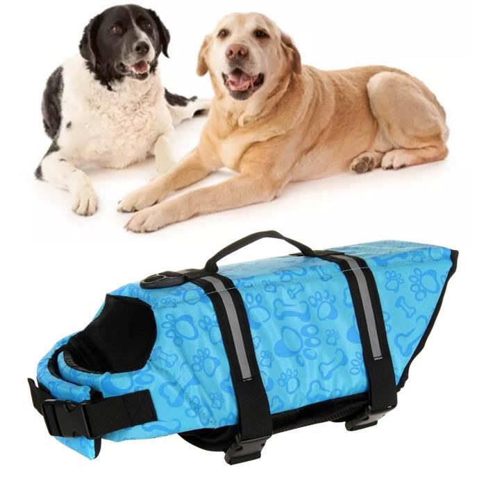 Comparer les prix de Gilet de sauvetage pour animaux - SALUTUYA - Jaune - Réfléchissant - Maille respirante - Sécurisé