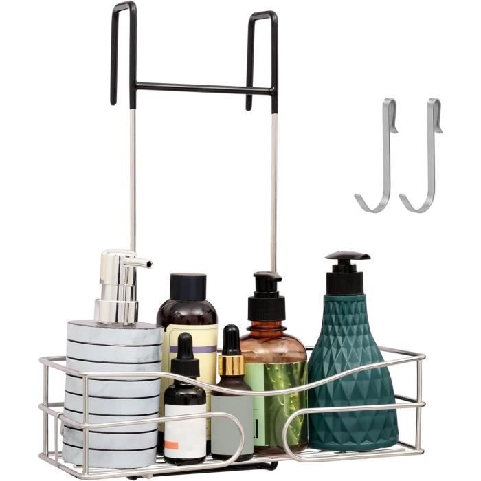 Étagère De Douche Encastrée En Acier Inoxydable 304 Pour Fournitures De Salle De Bains Simple Grille Noir Ti Brosse 90295758