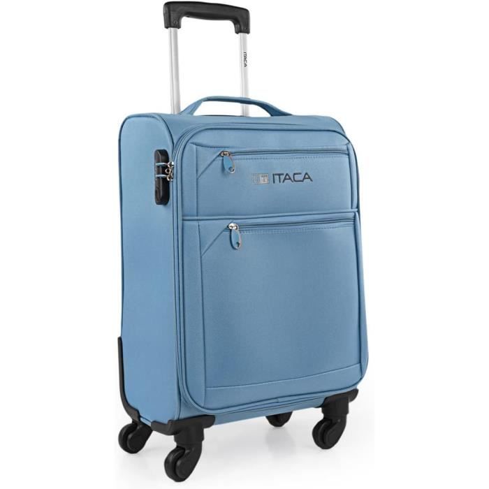 Valise Cabine Miss Lulu 32L - 59.5x36.5x25 Cm, Ultra Légère 2.72kg | Imperméable, Roues Silencieuses, Rose