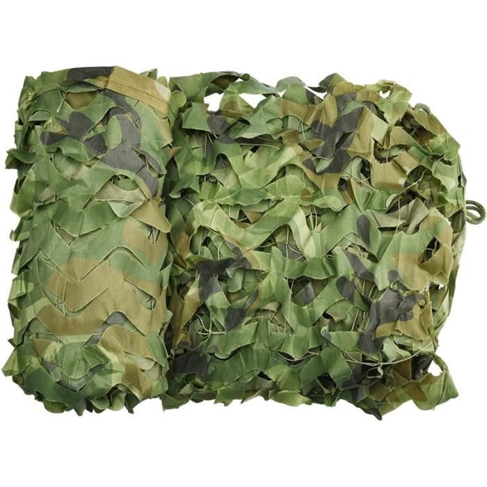 Filet de Camouflage, Filet d'ombrage pour la Chasse au Camping, Convient aux Parasols Extérieurs à la Verdure en Montagne et à la