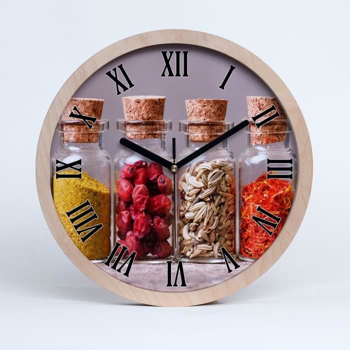 10 Ensembles Aiguilles D'Horloge Mipcase En Aluminium | Pour Horloge Quartz | Couleur Rouge | 13.2cm