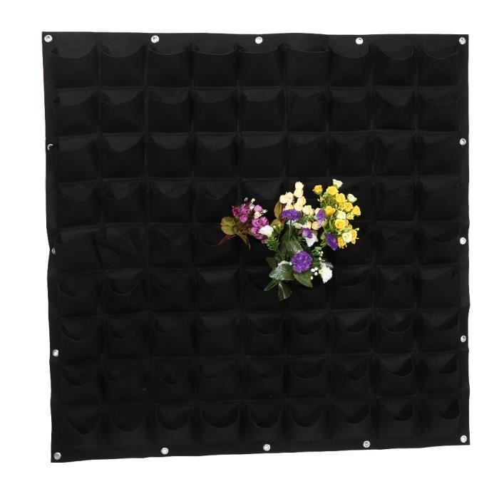 Oriental Riverkit Sac à Plantes Mural En Feutre 36 Poches - Jardin Vertical Intérieur Extérieur