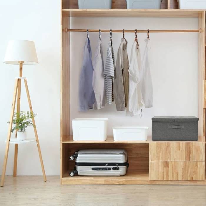 vidaXL Boîte de Rangement Tissu