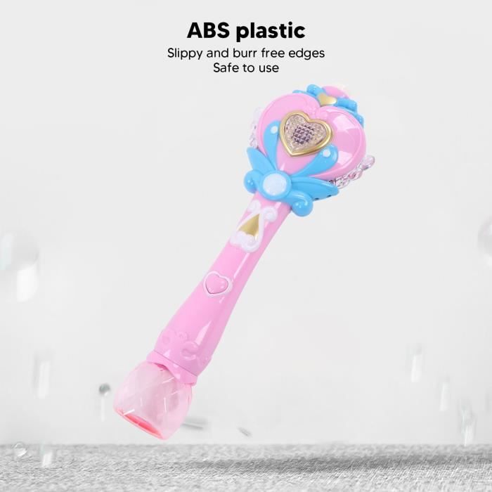 Baguette à Bulles Licorne Princesse – Avec Lumières LED Et Sons – Jouet Fille 3 4 5 6 7 8 Ans – Cadeau Anniversaire Magique