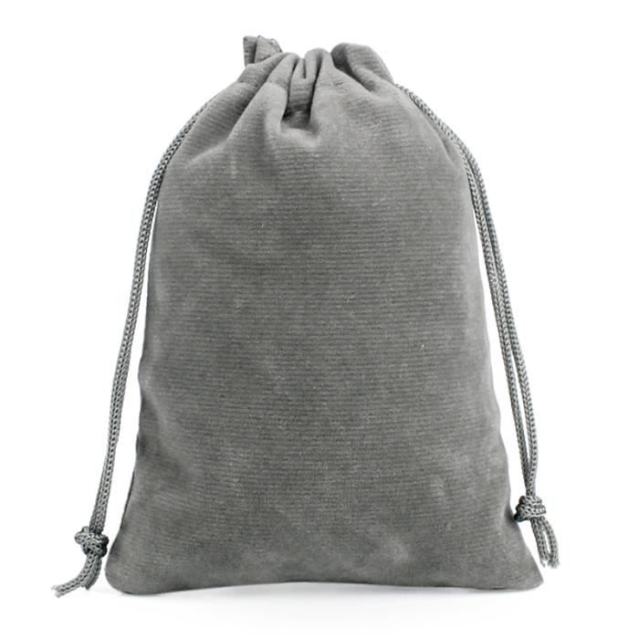 1000 Pochettes Velours à Cordon Pour Bijoux - Sacs Cadeau Mariage Fête - Neuf