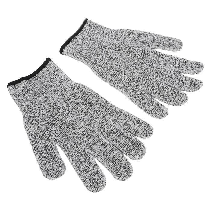Lot De 2 Paires De Gants Anti-coupures Pour Enfants - Protection A3, EN 388 - Pour Vélo, Jardinage, Bricolage